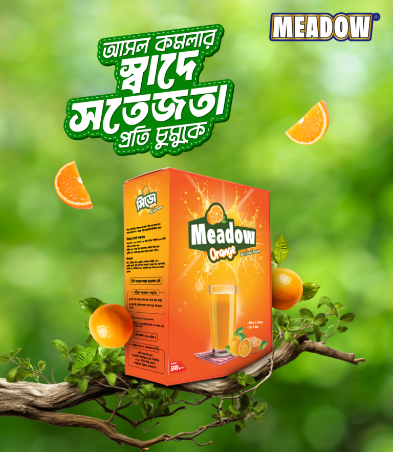 Freshness in every sip with the real taste of orange to brighten your day.